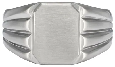 Produktbild von Fossil JF04467040514 Herren Ring Edelstahl Silber 64 (20.4)