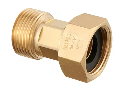 Produktbild von Messing Wasserzähler Verschraubung 5/4" DN32 drehbar Anschluss Sanitär
