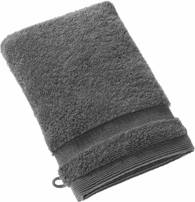 Produktbild von SCHÖNER WOHNEN-Kollektion Waschhandschuh CUDDLY Grau 16 x 21 cm