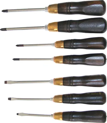 Produktbild von Narex Schraubendreher Set 7 teilig (Schlitz / Phillips / Pozidriv)