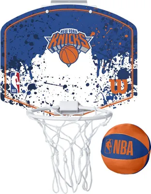 Produktbild von Wilson NBA Team Mini Hoop New York Knicks Basketball