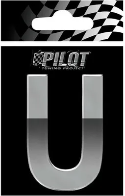 Produktbild von 3D Letters Type-4 (70 mm) - U