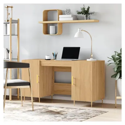 Produktbild von Schreibtisch aus Sonoma-Eiche 140 x 50 x 75 cm