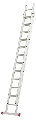 Produktbild von Alu Jubiläums-Schiebeleiter 2-teilig - Sprossenanzahl: 2 x 12, Arbeitshöhe max: ca. 6,60 m