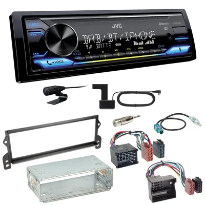 Produktbild von JVC KD-X472DBT Digitalradio Bluetooth USB FLAC Einbauset für MINI R50 R52 R53