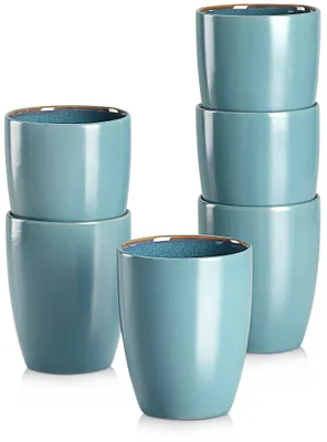 Image de Mug sans anse, vancasso BUBBLE set de 6 mugs en grès, tasses à café 380ml