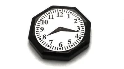 Produktbild von Puppenhauszubehör 1-12 Miniatur Wanduhr