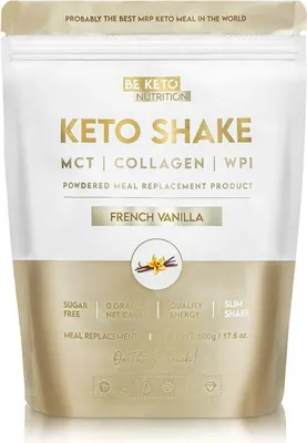 Imagen del producto de BeKeto Diet: Batido Keto - Vainilla Francesa, 500g