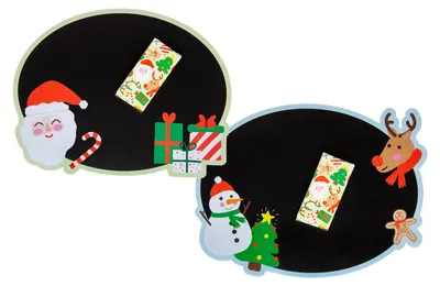 Image de Krijtbordje Kerst inclusief Krijt