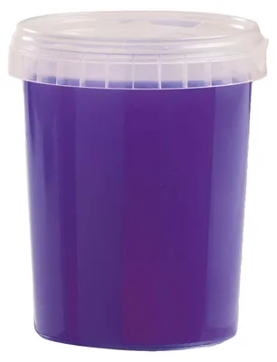 Produktbild von SES Creative 15034 Lila Schleim im Becher 470g - Leuchtender Schleim - Spielzeug - Spielen mit Schleim - Für Kinder Ab 3 Jahren, Schleim, 3 Jahr(e), Violett, 1 Stück(e)