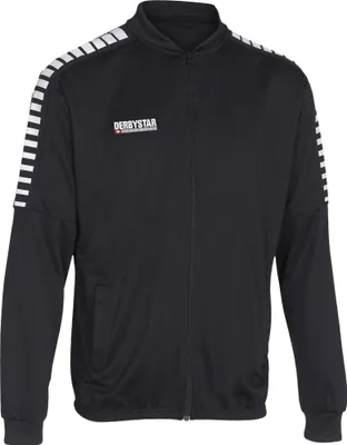 Produktbild von DERBYSTAR Hyper Poly-Arbeitsjacke, Gr.164, schwarz weiss
