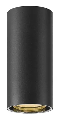 Immagine prodotto di ASTO TUBE, plafoniera, cilindrica, GU10, 1x max. 10 W, nero