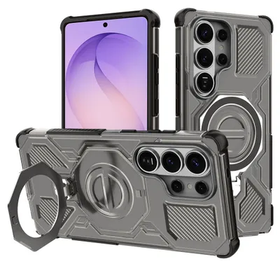 Zdjęcie produktu dla Techsuit Carbon Shield PRO etui do Samsung Galaxy S26 Ultra - dymno-czarne