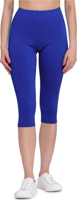 Image de Leggings 3/4 pour femme Bellivalini en viscose BLV50-148 (cobalt, XS)