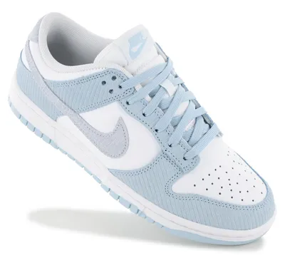Obrázek produktu pro Nike Dunk Low W - Corduroy - dámské tenisky, bílá a modrá, model FN7167-400, velikost EU 39, US 8