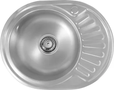 Produktbild von Proaja- 57x45cm kleine Küchenspüle Edelstahl 304 0,8 rund 1 Becken,Einbauspüle,Spüle Küche Abtropffläche