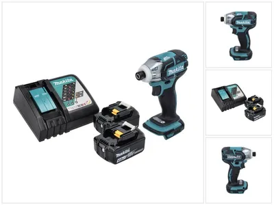 Produktbild von Makita DTS 141 RM Akku Impulsschrauber 18 V 40 Nm 1/4" Brushless + 2x Akku 4,0 Ah + Ladegerät