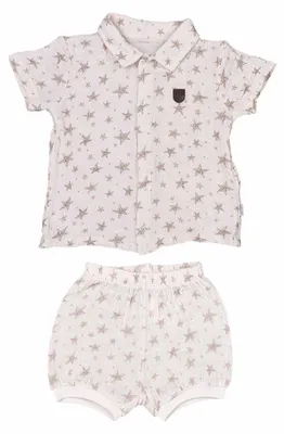 Produktbild von Set T-Shirt+Shorts Baby  SACHA Tiny - 9-12M - 74 CM - Mehrfarbig | by Kitikate