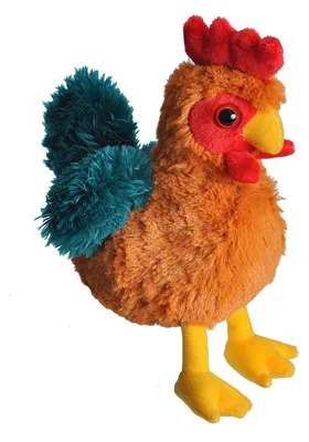 Image de Peluche - Poule en peluche - Environ 18 cm - Doudou pour enfants
