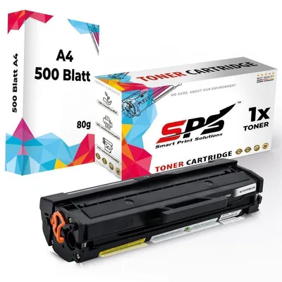 Produktbild von 1x Toner 101 MLT-D101S Schwarz Kompatibel für Samsung SCX-3405 + DIN A4 Druckerpapier 500 Blatt