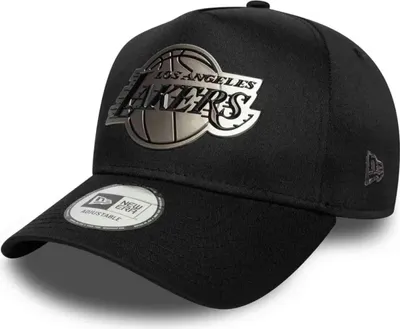 Produktbild von New Era 9FORTY Cap LA Lakers NBA Metallic Schwarz