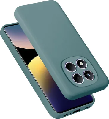 Zdjęcie produktu dla Cadorabo Etui do Xiaomi Redmi Note 14 Pro 4G Silikonowe etui na telefon komórkowy Etui z płynnego silikonu, odporne na zarysowania i wstrząsy etui ochronne do Xiaomi Redmi Note 14 Pro 4G