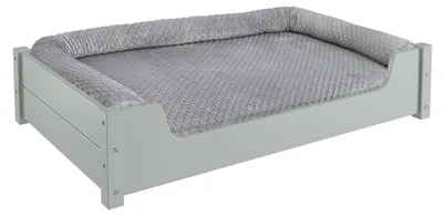 Produktbild von s Haustierbett, Tierbett 100x60 cm, Kiefer grau V-30.32-G-100x60