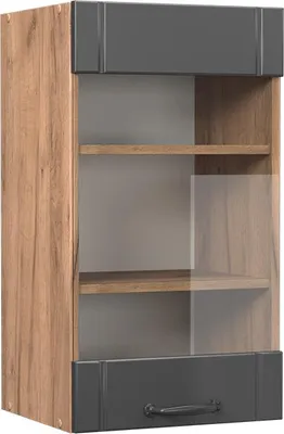 Immagine prodotto di Mobile da cucina in vetro Vicco Fame-Line Grigio scuro 40 cm, Model 56875