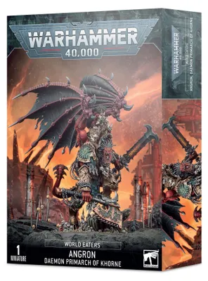 Produktbild von Warhammer 40.000 World Eaters Angron Daemon Primarch of Khorne