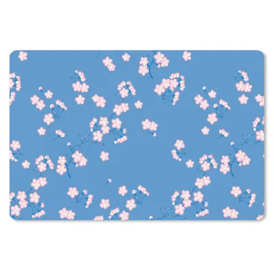 Produktbild von MuchoWow® Schreibtischunterlage Muster - Sakura - Blumen 60x40 cm - XXL Mauspad - Großes Mauspad