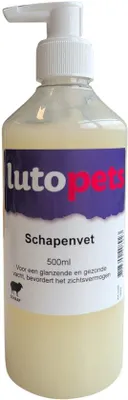 Zdjęcie produktu dla Lutopets Schaffett 500 ml – Zawiera witaminy A i D – Naturalny suplement dla psów i kotów – Wspiera zdrowie skóry, sierści i odporność