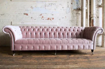 Produktbild von Design Sofa 4 Sitzer Couch Polster Luxus Klassische Textil Chesterfield Sofas