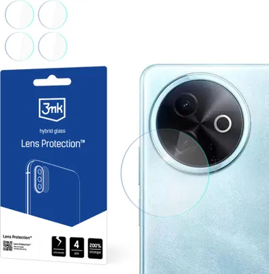 Produktbild von 3mk Hybridglas Lens Protection für Vivo Y39 5GKamera Objektiv Kameralinse  0,16mm 6H (4 Stück)