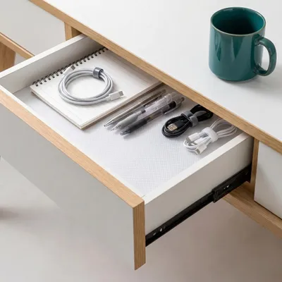Produktbild von Vigevee Rutschfeste EVA Schubladenmatte 45×500 cm für Regale, Schränke & Kühlschrank