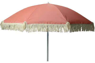 Obrázek produktu pro Plážový slunečník BENOR, Ø 155 x 176 cm, růžový