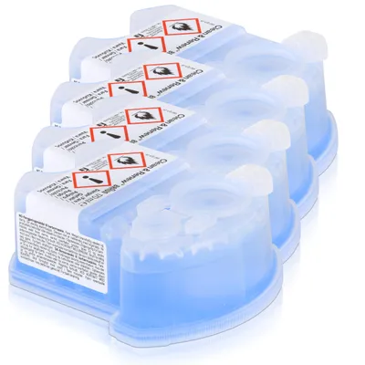 Produktbild von 4x Braun Series Ersatzkartuschen mit Reinigungsflüssigkeit ( 170ml )
