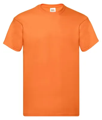 Image de Fruit of the Loom - T-shirt « Original » pour hommes/femmes Unie LT1822 (S) (orange)