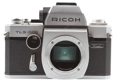 Produktbild von Ricoh TLS 401 Body Gehäuse SLR Kamera analoge Spiegelreflexkamera silber