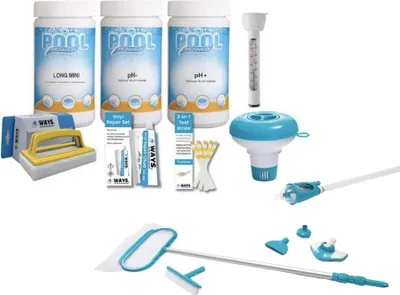 Zdjęcie produktu dla WAYS - Poolpflege - Paket Medium & Poolpflegeset Deluxe