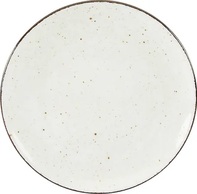 Produktbild von CREATABLE Frühstücksteller 21cm Vintage Nature weiß