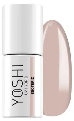 Obrázek produktu pro Yoshi Hybridní lak na nehty béžovo-růžový – profesionální permanentní lak na nehty 6 ml – UV lak na nehty s praktickým štětcem – Yummy You