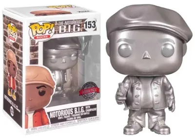Image de The Notorious B.I.G. - Notorious B.I.G. avec du champagne 153 Edition limitée à 5000 exemplaires - Funko Pop ! - Vinyl Figur