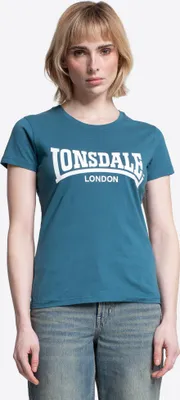 Produktbild von Frauen T-Shirt CARTMEL Teal/White S Lonsdale