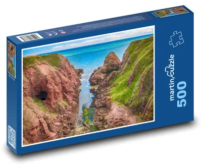 Obrázok produktu pre Puzzle 500 Skalnaté útesy a more - martinpuzzle