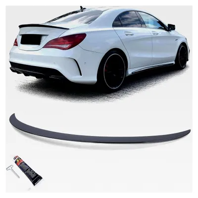 Produktbild von Heckspoiler Sportlippe Schwarz Glanz mit ABE für Mercedes CLA C117 2013-2019