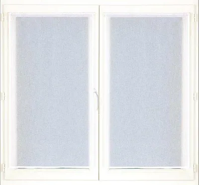 Zdjęcie produktu dla Zestaw 2 białych zasłon z tunelowym ściągaczem, wykonanych z wysokiej jakości poliestru, o wymiarach 60 x 90 cm – przepuszczają światło i są łatwe w pielęgnacji, idealne do okien w kuchni, łazience i sypialni