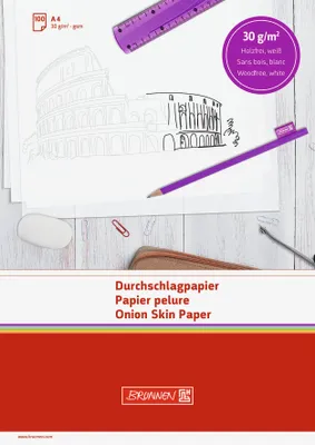 Image de 10X BRUNNEN 1032105 Durchschlagpapier, A4, 100 Blatt