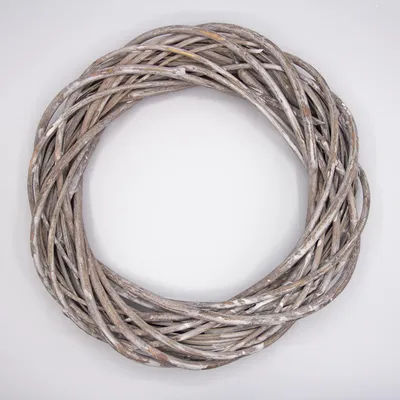 Produktbild von Weidenkranzring 10 Zoll in Grau