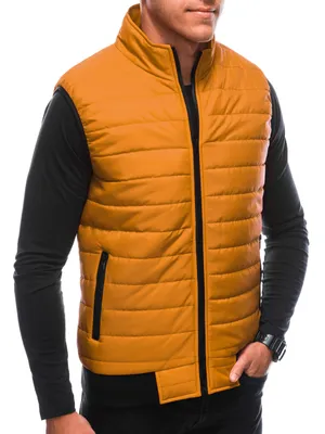 Immagine prodotto di Gilet trapuntato da uomo ALPIN senape M