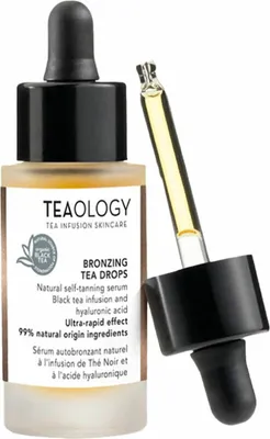Produktbild von BRONZING TEA DROPS natural self-tanning serum 30ml